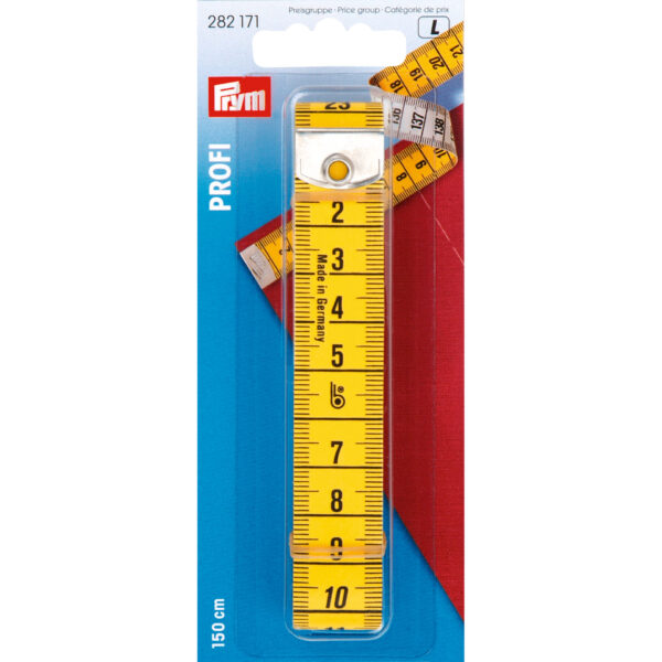 Prym Maßband Profi mit Öse, 150cm/cm