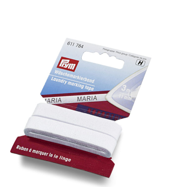 Prym Wäschemarkierband, aufbügelbar – Bild 2