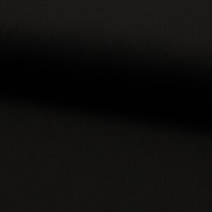Canvas Uni schwarz – Canvas Stoff für Dekoration