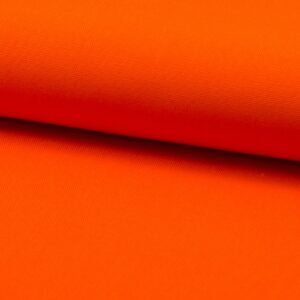 Canvas Stoff für Outdoor in leuchtendem Orange – robuster Baumwollstoff für kreative Projekte.