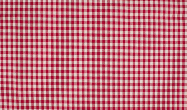Baumwollstoff "Karo" Uni in diversen Farben, in 5mm 100% Baumwolle, rot