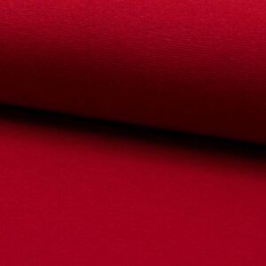 Bündchenstoff Uni – kombinierbar mit Jersey & Sweatstoff