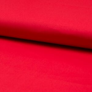 Startseite Baumwollsatin in kräftigem Uni-Rot – Glatter Stoff in kräftigem Uni-Rot – Baumwollsatin für Accessoires & kreative Nähprojekte