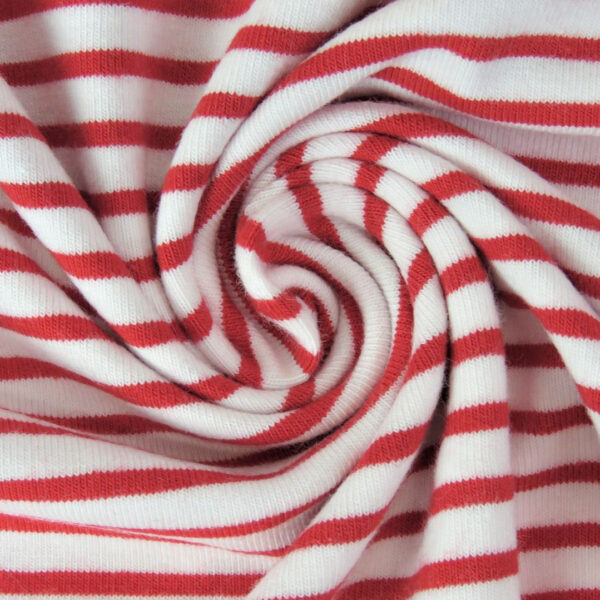 Jersey "Steifen", in diversen Farbe, 95% Baumwolle und 5 % Elasthan 13,20 €/m