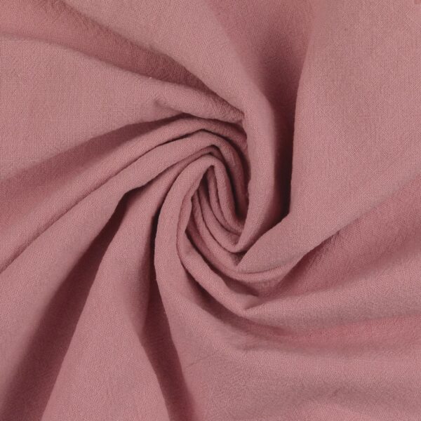 Popeline Uni Rosa – Baumwollstoff für Kleidung – Bild 3