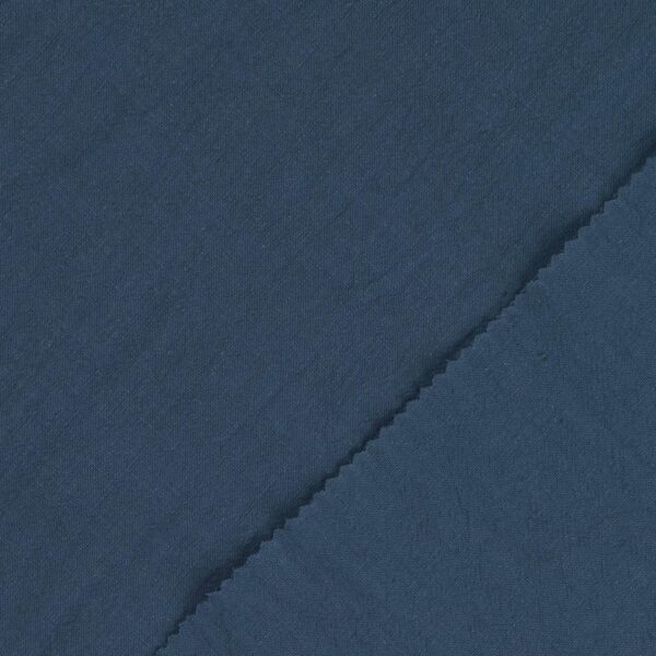 Popeline Uni Blau – Bild 4