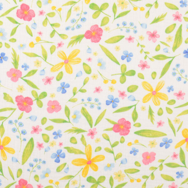 Musselin Blume Multicolour