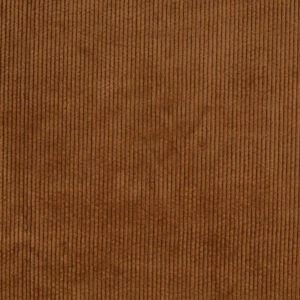 Brauner Cordstoff Uni mit charakteristischer Rippenstruktur – ideal für Hosen, Jacken und Röcke.